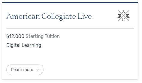University of American Collegiate live